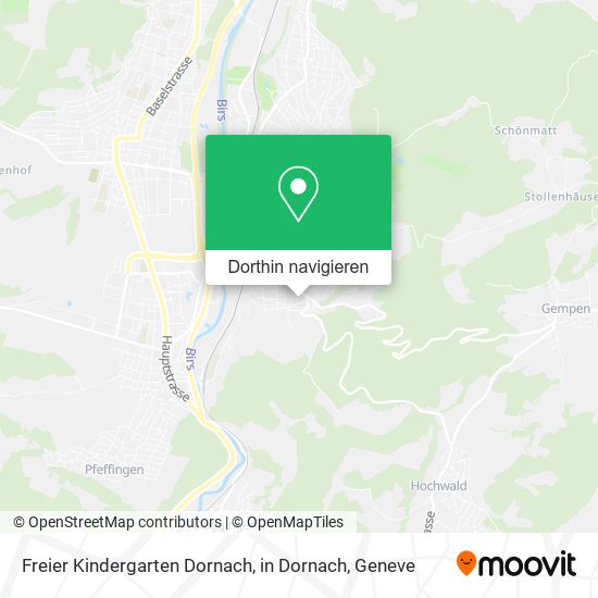 Freier Kindergarten Dornach, in Dornach Karte