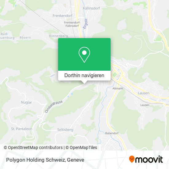 Polygon Holding Schweiz Karte