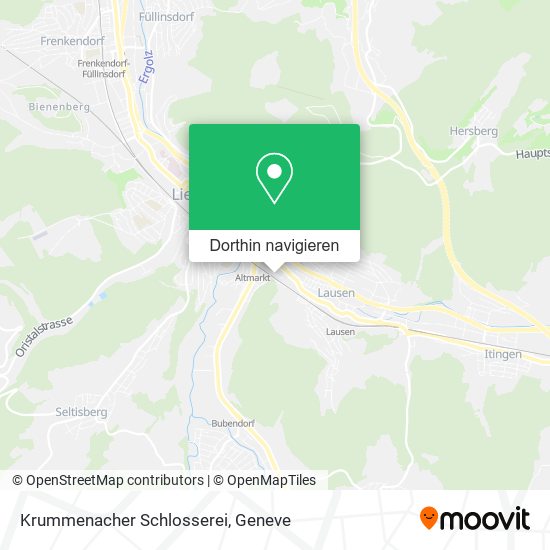 Krummenacher Schlosserei Karte