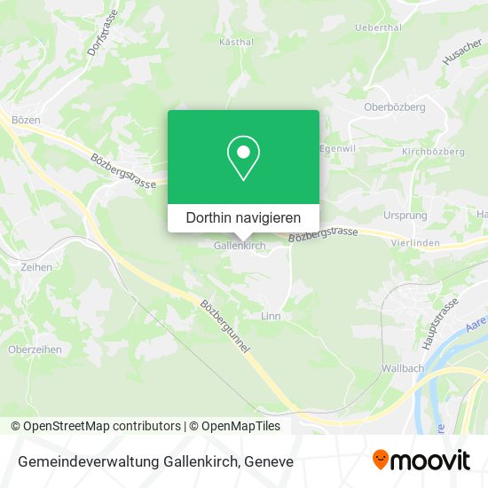 Gemeindeverwaltung Gallenkirch Karte