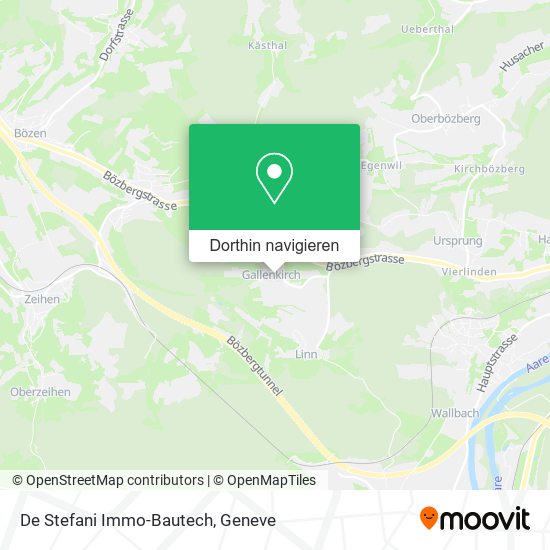 De Stefani Immo-Bautech Karte