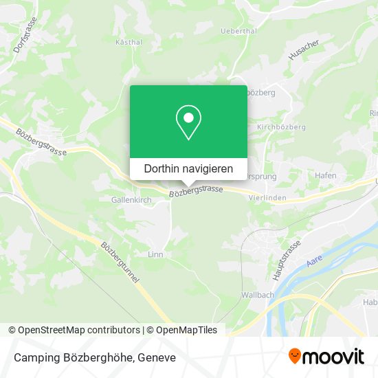 Camping Bözberghöhe Karte