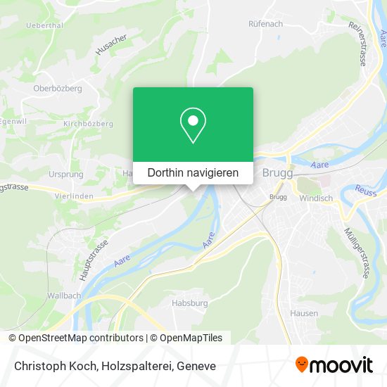 Christoph Koch, Holzspalterei Karte