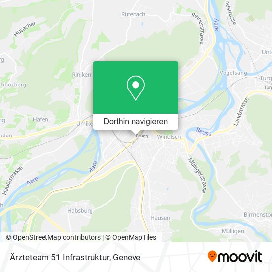Ärzteteam 51 Infrastruktur Karte