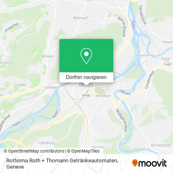 Rothoma Roth + Thomann Getränkeautomaten Karte