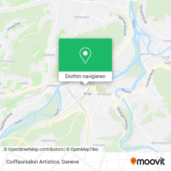 Coiffeursalon Artistico Karte
