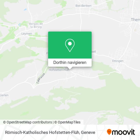 Römisch-Katholisches Hofstetten-Flüh Karte