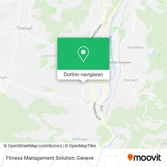 Fitness Management Solution Karte