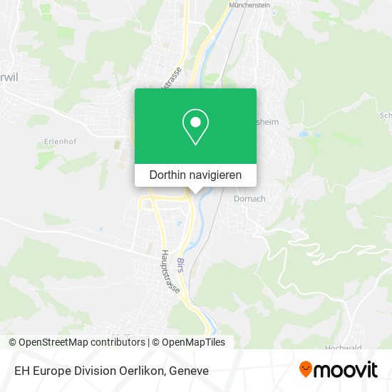 EH Europe Division Oerlikon Karte