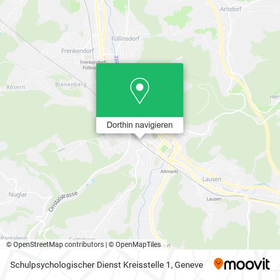 Schulpsychologischer Dienst Kreisstelle 1 Karte