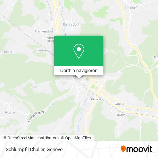 Schlümpfli Chäller Karte