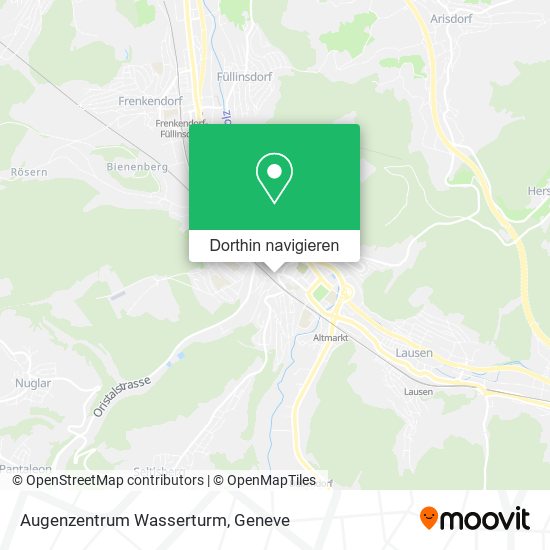 Augenzentrum Wasserturm Karte