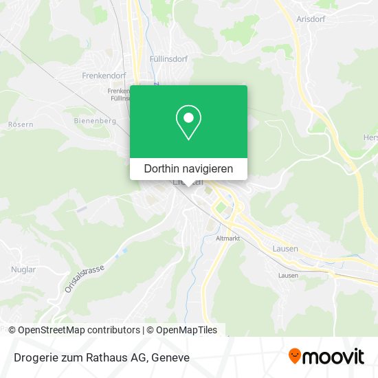 Drogerie zum Rathaus AG Karte
