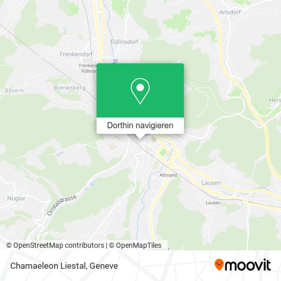 Chamaeleon Liestal Karte