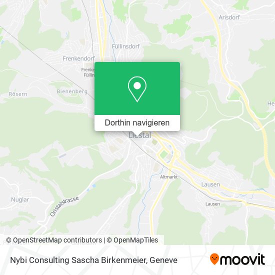 Nybi Consulting Sascha Birkenmeier Karte