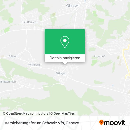 Versicherungsforum Schweiz Vfs Karte