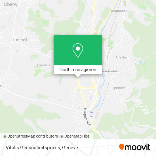 Vitalis Gesundheitspraxis Karte