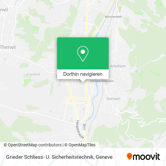 Grieder Schliess- U. Sicherheitstechnik Karte