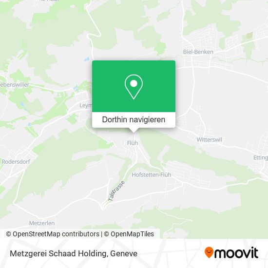 Metzgerei Schaad Holding Karte
