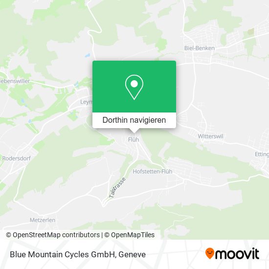 Blue Mountain Cycles GmbH Karte