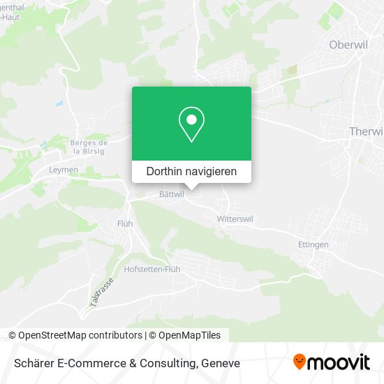 Schärer E-Commerce & Consulting Karte
