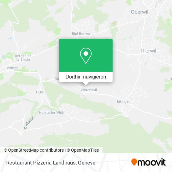 Restaurant Pizzeria Landhuus Karte