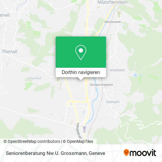 Seniorenberatung Nw U. Grossmann Karte