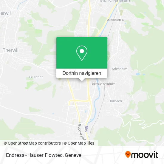Endress+Hauser Flowtec Karte