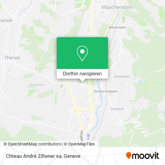 Chteau André Ziltener sa Karte