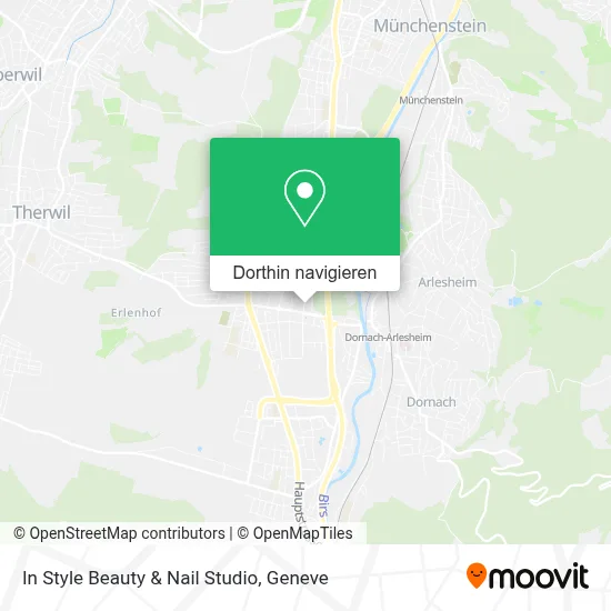 In Style Beauty & Nail Studio Karte