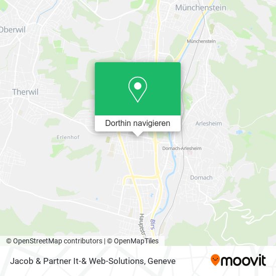 Jacob & Partner It-& Web-Solutions Karte