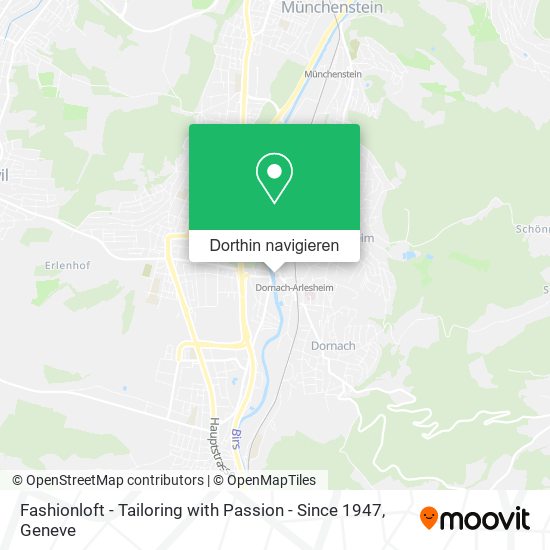 Fashionloft - Tailoring with Passion - Since 1947 Karte