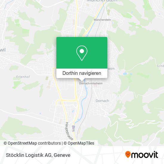 Stöcklin Logistik AG Karte