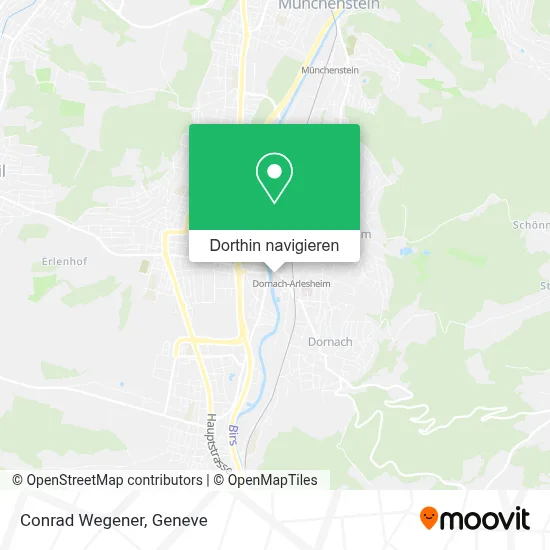 Conrad Wegener Karte