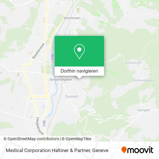 Medical Corporation Haltiner & Partner Karte