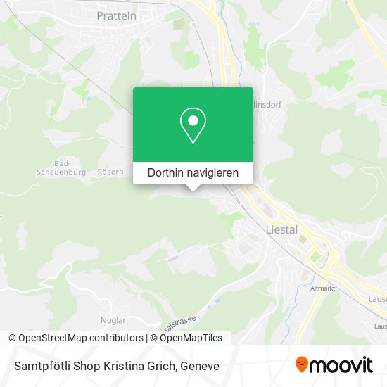 Samtpfötli Shop Kristina Grich Karte