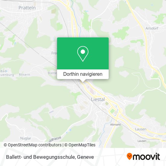 Ballett- und Bewegungsschule Karte