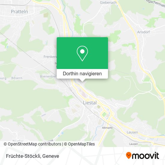 Früchte-Stöckli Karte