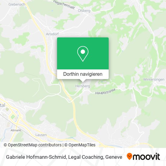Gabriele Hofmann-Schmid, Legal Coaching Karte