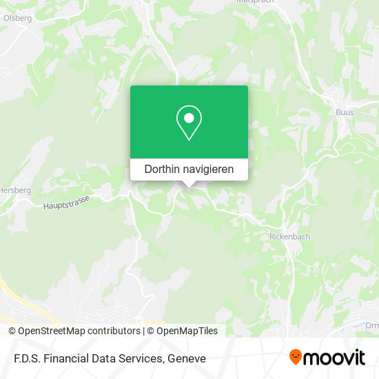 F.D.S. Financial Data Services Karte