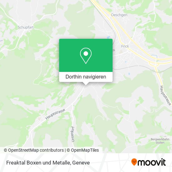 Freaktal Boxen und Metalle Karte