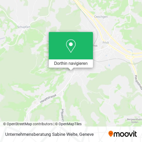 Unternehmensberatung Sabine Welte Karte