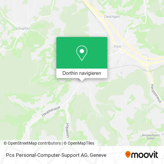 Pcs Personal-Computer-Support AG Karte