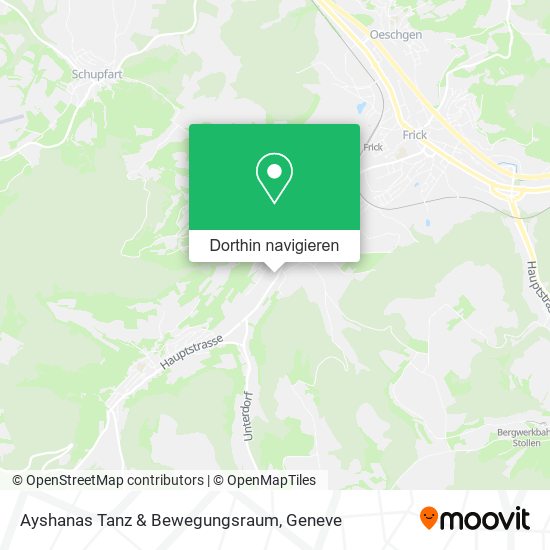 Ayshanas Tanz & Bewegungsraum Karte