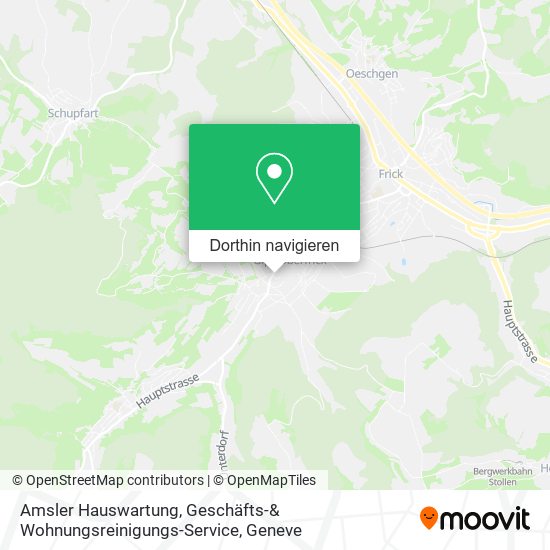 Amsler Hauswartung, Geschäfts-& Wohnungsreinigungs-Service Karte