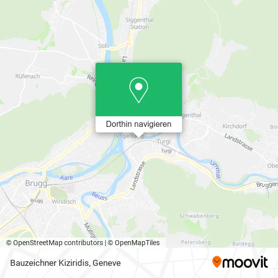 Bauzeichner Kiziridis Karte