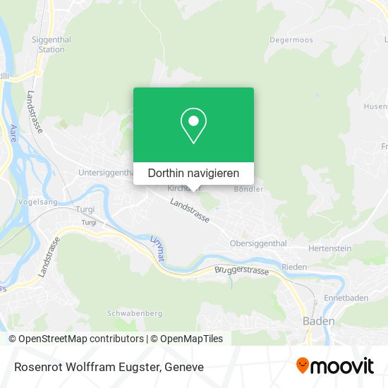 Rosenrot Wolffram Eugster Karte
