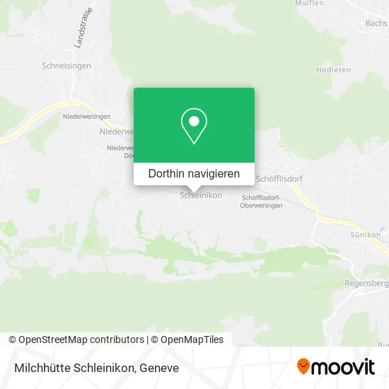 Milchhütte Schleinikon Karte