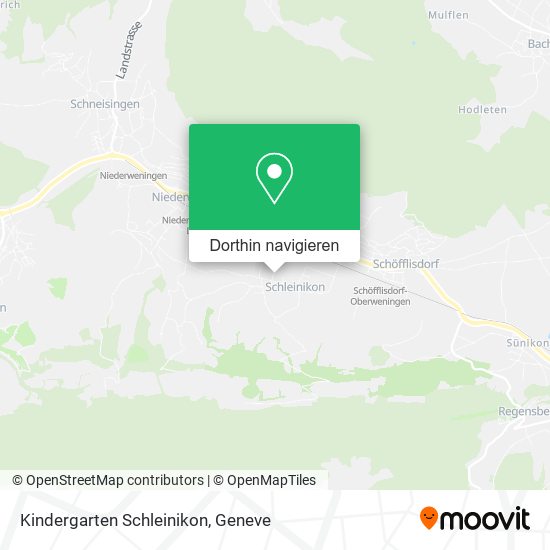 Kindergarten Schleinikon Karte