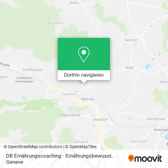 DB Ernährungscoaching - Ernährungsbewusst Karte